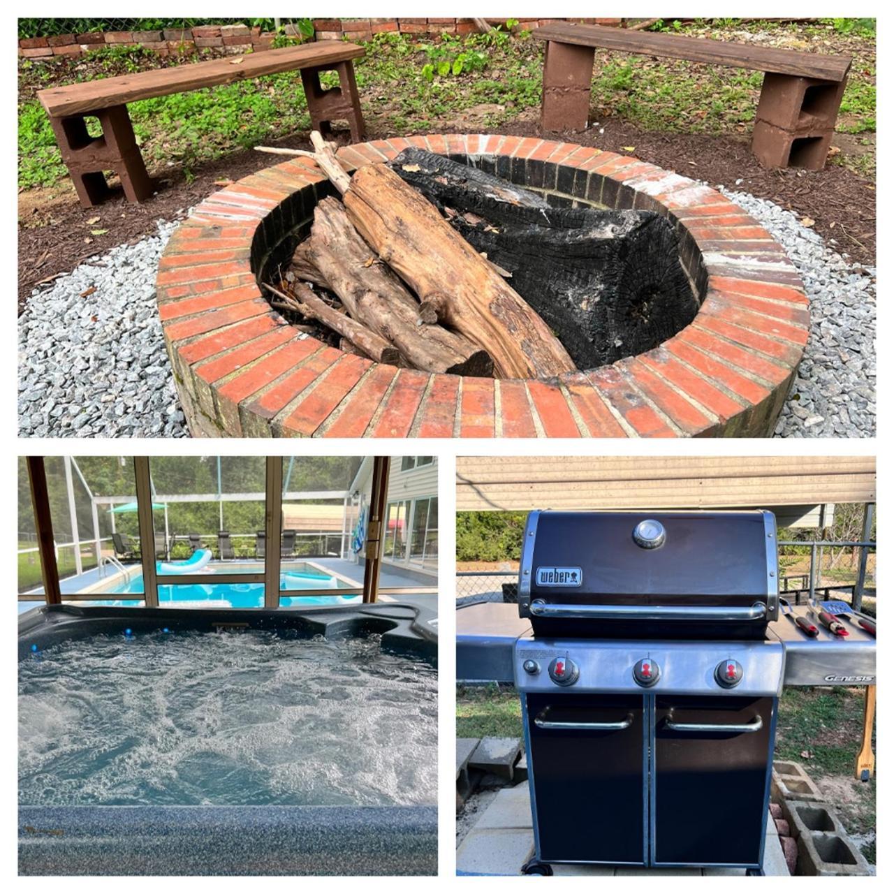 Groups-Hot Tub -Pool- Private-4 Baths Villa Tallahassee Exterior foto